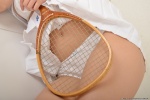 bra hamada_yuri panties pleated_skirt polo skirt socks tennis_racket rating:Safe score:0 user:nil!
