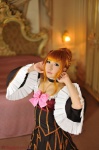 beatrice braid choker cleavage cosplay gown orange_hair saku umineko_no_naku_koro_ni rating:Safe score:0 user:nil!