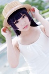asae_ayato cosplay dress gokou_ruri ore_no_imouto_ga_konna_ni_kawaii_wake_ga_nai purple_eyes purple_hair straw_hat rating:Safe score:1 user:pixymisa