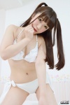 4k-star_293 bed bikini cleavage side-tie_bikini swimsuit tsukishiro_usa twintails rating:Safe score:0 user:nil!