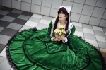 bonnet cosplay dress flowers kureha_marie lace rozen_maiden suiseiseki rating:Safe score:1 user:nil!