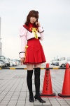 cosplay hitomi nostradamus_ni_kiite_miro school_uniform side_ponytail stra thighhighs rating:Safe score:1 user:nil!