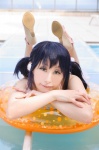 alice_mixs cosplay inner_tube kamui_arisa k-on! nakano_azusa one-piece_swimsuit pool swimsuit twintails rating:Safe score:0 user:nil!
