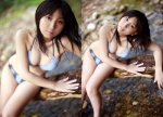 bikini cleavage lida_riho swimsuit wet rating:Safe score:1 user:nil!