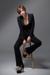 blazer bra cleavage high_heels ryu_ji-hye trousers rating:Safe score:0 user:mock