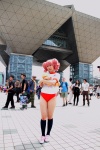 bloomers cosplay inu_boku_secret_service kneesocks lollipop pink_hair plushie roromiya_karuta shiren_tsubasa tshirt twintails rating:Safe score:0 user:pixymisa