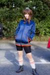 amane_suzuha cosplay kneesocks michiko shorts steins;gate track_jacket twin_braids rating:Safe score:2 user:nil!