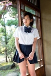 bikini_bottom blouse hamakawa_runa pleated_skirt school_uniform skirt skirt_lift swimsuit rating:Safe score:1 user:nil!