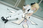 blonde_hair corset cosplay detached_sleeves fate/series fate/unlimited_codes gloves hairbow maropapi saber saber_lily skirt thighhighs rating:Safe score:2 user:nil!