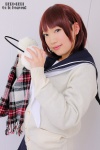 anegasaki_nene cardigan cosplay ear_muffs iroha_(ii) love_plus pleated_skirt sailor_uniform scarf school_uniform skirt rating:Safe score:0 user:nil!