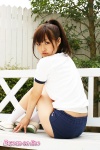 ass buruma costume gym_uniform kinoshita_cocomi ponytail shorts socks tshirt rating:Safe score:0 user:nil!