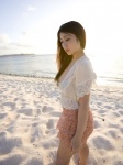 beach blouse cleavage grande_finale ocean skirt takizawa_nonami rating:Safe score:3 user:nil!