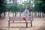 blouse boots denim high_heels hwang_in-ji shorts rating:Safe score:0 user:mock