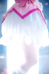 bows cosplay dress kaname_madoka kanan_kaori kneehighs puella_magi_madoka_magica rating:Safe score:1 user:nil!