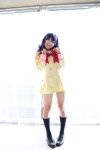akitsu_honoka blue_hair bow cosplay heartcatch_precure! kneesocks kurumi_erika pleated_skirt pretty_cure school_uniform skirt rating:Safe score:1 user:pixymisa
