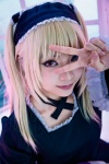 asae_ayato blonde_hair boku_wa_tomodachi_ga_sukunai cosplay dress hairband hasegawa_kobato heterochromia plushie twintails rating:Safe score:1 user:Kryzz