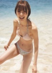 beach bikini cleavage mariko_2010 ocean shinoda_mariko swimsuit rating:Safe score:1 user:nil!