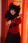 cosplay fate/series fate/stay_night hair_ribbons pleated_skirt red_devil saku skirt sweater tohsaka_rin turtleneck twintails rating:Safe score:0 user:nil!