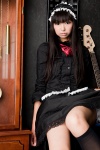 akiyama_mio bass blouse cosplay hairband kneehighs k-on! miniskirt necoco skirt rating:Safe score:1 user:nil!