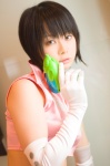 choker cosplay croptop elbow_gloves gloves gun iiniku_ushijima nagato_yuki sos_galactic_patrol space_channel suzumiya_haruhi_no_yuuutsu rating:Safe score:0 user:nil!
