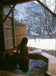 beautiful_snow_scenery_in_akita bikini onsen sasaki_nozomi side-tie_bikini swimsuit wet rating:Safe score:0 user:nil!