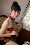 fan hairbun halter_top miniskirt sister_of_the_world skirt twintails yamanaka_tomoe rating:Safe score:1 user:nil!
