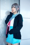 cosplay duplicate kana_yuuki nagato_yuki silver_hair suzumiya_haruhi_no_yuuutsu rating:Safe score:0 user:Log