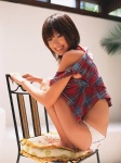 bikini flannel minami_akina open_clothes sleeveless_shirt swimsuit wanibooks_42 rating:Safe score:0 user:nil!
