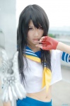 cosplay glaive ikkitousen kanu_unchou mei pleated_skirt sailor_uniform school_uniform skirt rating:Safe score:4 user:nil!