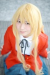aisaka_taiga blazer blonde_hair blouse cosplay pleated_skirt school_uniform skirt toradora! rating:Safe score:0 user:nil!