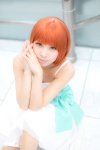 bow caramel_eyes cosplay dress nanami_haruka_(uta_no_prince-sama) orange_hair pantyhose petticoat sheer_legwear uri uta_no_prince-sama rating:Safe score:0 user:pixymisa