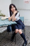 blouse kneesocks pleated_skirt school_uniform skirt yamanaka_tomoe rating:Questionable score:1 user:nil!