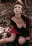 cleavage dress hoshino_aki open_clothes wpb_magazine_045 rating:Safe score:1 user:nil!