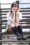 blouse costume kneesocks kobayashi_kana pleated_skirt school_uniform skirt welcome_to_paradise rating:Safe score:0 user:nil!