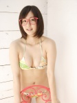 bikini cleavage glasses moment_of_summer murakami_yuri side-tie_bikini swimsuit rating:Safe score:0 user:nil!