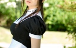apron chocoball cosplay hairband maid maid_uniform tagme_character tagme_series rating:Safe score:0 user:nil!