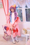 amatsuka_miyu cosplay dress glasses hat patchouli_knowledge purple_hair robe stuffed_animal thighhighs touhou zettai_ryouiki rating:Safe score:0 user:nil!