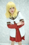 blonde_hair cosplay dress jacket neon oomuro_sakurako yuruyuri rating:Safe score:0 user:pixymisa