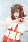 <3 amami_haruka blouse cosplay cropped_jacket hair_ribbons idolmaster kokonoe_yaezou rating:Safe score:0 user:nil!