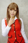 akb48 blouse cosplay kojima_haruna_(cosplay) nanamo pleated_skirt skirt vest rating:Safe score:0 user:nil!
