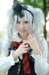 blouse cosplay hoshino_kana original top_hat twintails vest white_hair rating:Safe score:0 user:nil!