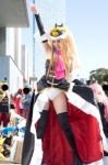blonde_hair blouse bodysuit boots cosplay detached_sleeves half-skirt kikiwan mawaru_penguindrum pantyhose penguin_hat princess_of_the_crystal skirt skirt_lift thigh_boots thighhighs rating:Safe score:0 user:pixymisa