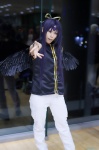 access_time blue_hair cosplay crossplay hairbow kamikaze_kaitou_jeanne trousers warmup_jacket wings yukimi_kanon rating:Safe score:0 user:nil!