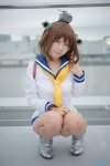 boots cosplay kantai_collection panties reco sailor_dress yukikaze_(kantai_collection) rating:Safe score:2 user:nil!