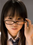 blouse costume glasses koike_rina sabrina-ura school_uniform tie rating:Safe score:1 user:nil!