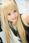 amane_misa blonde_hair choker cosplay death_note kipi twintails rating:Safe score:1 user:darkgray