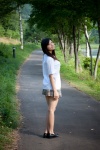 blouse ogura_nana pleated_skirt private_trip shoes skirt rating:Safe score:1 user:mock