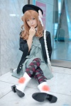 amnesia beret blonde_hair boots cosplay dress heroine_(amnesia) jacket maitako pantyhose rating:Safe score:2 user:nil!