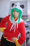 changpao cosplay green_hair gumi panda_hat riku trousers vocaloid rating:Safe score:0 user:nil!