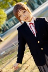 blazer blouse cosplay k-on! mine pleated_skirt ribbon_tie school_uniform skirt tainaka_ritsu rating:Safe score:0 user:pixymisa